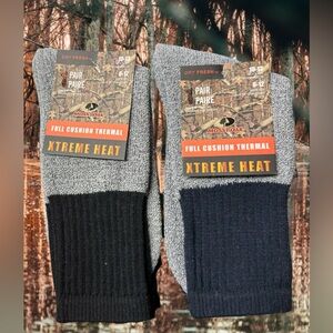 Mossy Oak men socks bundle hunting hiking extreme heat dry fresh cushion thermal